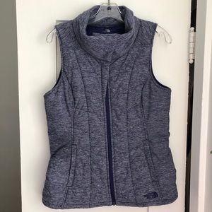 The North Face Light Weight Puffer Vest Heather Purple Size Medium